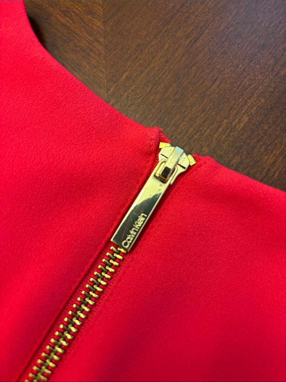 Calvin Klein Hot Pink Sleeveless Sheath Midi Dress - Picture 6 of 7